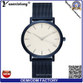 Yxl-278 Japão Movimento Fob OEM Men Watch Banda de Malha de Aço Inoxidável Moda Assista Vogue Encantador Relógio de Pulso Das Senhoras Atacado